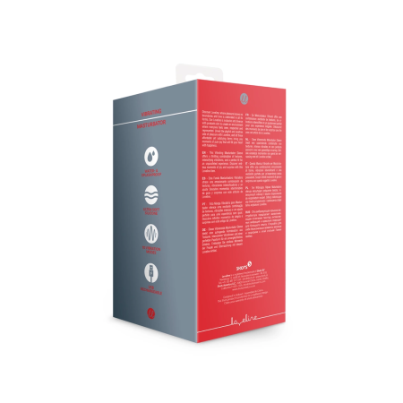 Loveline Vibrating Sensation Sleeve Licorice Black Ergonomic Design