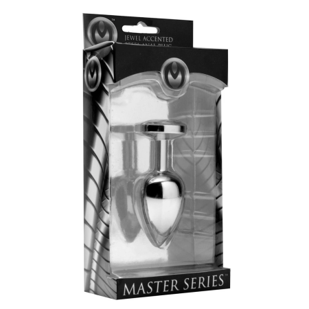 Master Series Lucent Chrome-Plated Plug Small Diamond Accent