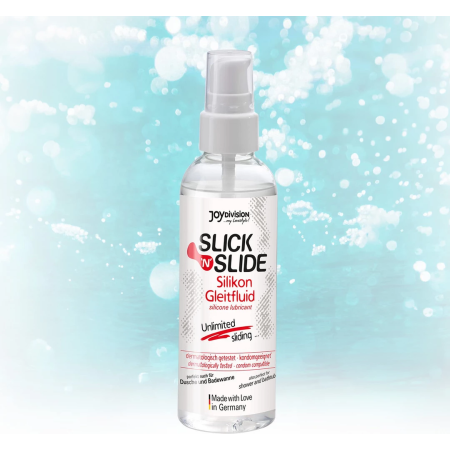 pjur SLICK'N'SLIDE Silicone Lubricant 100ml - Water-Resistant Formula