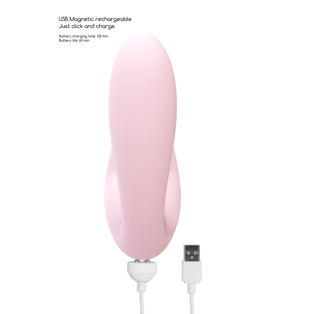 Desirable Bendable Air Pulse Vibrator - Flexible Silicone, USB Rechargeable