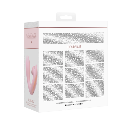 Desirable Bendable Air Pulse Vibrator - Flexible Silicone, USB Rechargeable