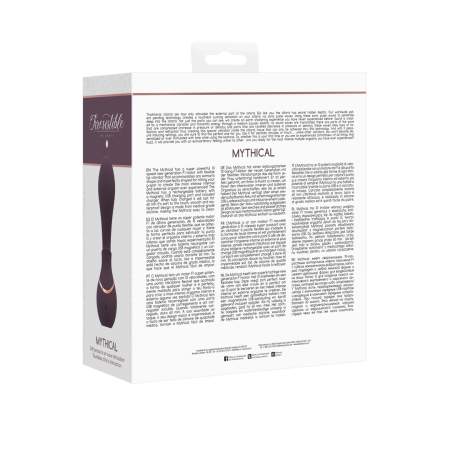 Mythical Air Pulse Intimate Device with Flexible Silicone Tip, USB Rechargeable