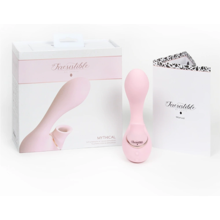 Mythical Air Pulse Intimate Device 10-Speed Silicone Pink USB Rechargeable