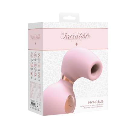 Irresistible Invincible Air Pulse Model - 10-Speed Silicone, USB Rechargeable