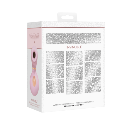 Irresistible Invincible Air Pulse Model - 10-Speed Silicone, USB Rechargeable