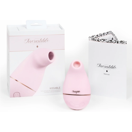 Kissable Intimate Airwave Vibrator by Shots - Waterproof, Silicone, USB