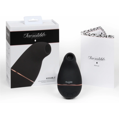Kissable Irresistible Airwave System - Waterproof, Rechargeable, Pink