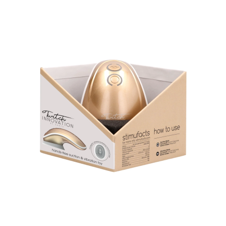 Twitch Handsfree Intimate Machine with Suction & Dual Vibration System