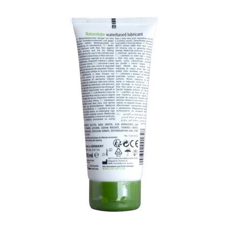 HOT Nature Lube Water-Based Intimate Gel Aloe Vera 100ml