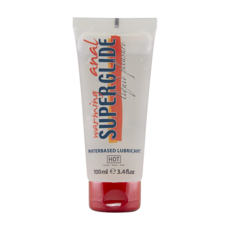 Superglide Warming Water-Based Intimate Gel 100ml - Gentle Heat Effect