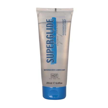 HOT Superglide Water-Based Lubricant 200ml - Long-Lasting Formula