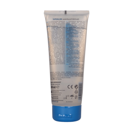 HOT Superglide Water-Based Lubricant 200ml - Long-Lasting Formula