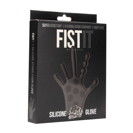FistIt Silicone Stimulation Glove - Multi-Textured Intimate Accessory