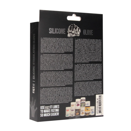 FistIt Silicone Stimulation Glove - Multi-Textured Intimate Accessory