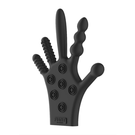 FistIt Silicone Stimulation Glove - Multi-Textured Intimate Accessory