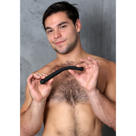 Perfect Fit Ergoflo Silicone Flex Tip 20 cm Black - Flexible Shower Nozzle