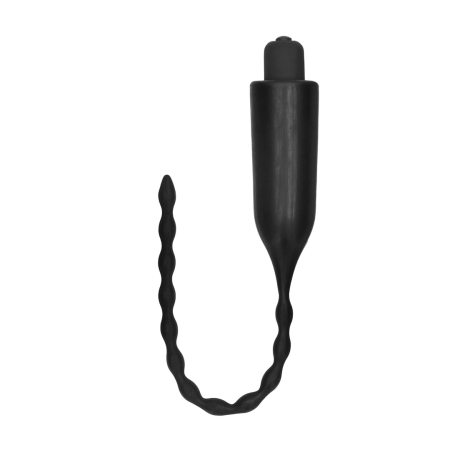 Shots ElectroShock Vibrating Intimate Probe Silicone 29.5cm Black