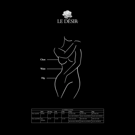 Leg Avenue Bodystocking Plus Size Fishnet & Fence Net Black XXL-5XL