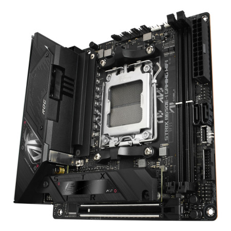 ASUS ROG STRIX B650E-I GAMING WIFI AMD B650 AM5 lizdas mini ITX