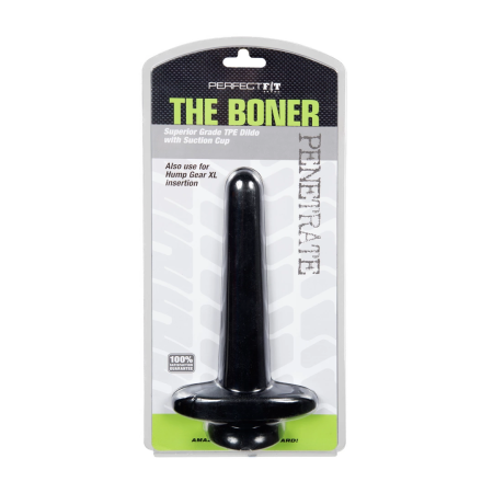 Perfect Fit The Boner Black 8" Intimate Accessory - XL Compatible
