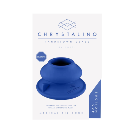 Chrystalino Silicone Suction Cup Attachment - Universal Base, Medical Grade