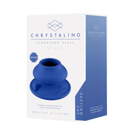 Chrystalino Silicone Suction Cup Attachment - Universal Base, Medical Grade