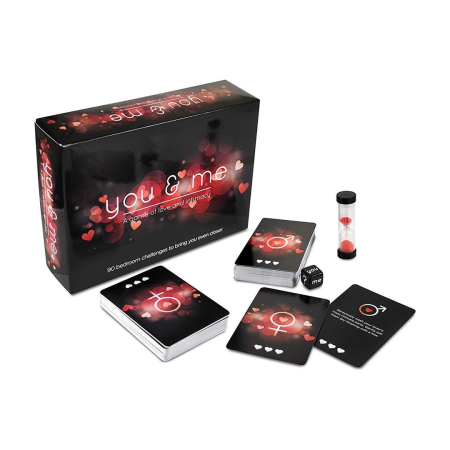 You and Me Card Game by Tease & Please - Romantic Couples Edition