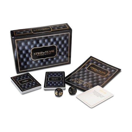 Creative Conceptions Strip or Tease Dice & Card Game for Couples Set