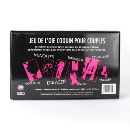 Chemin du Plaisir Couples Board Game for Intimate Connection