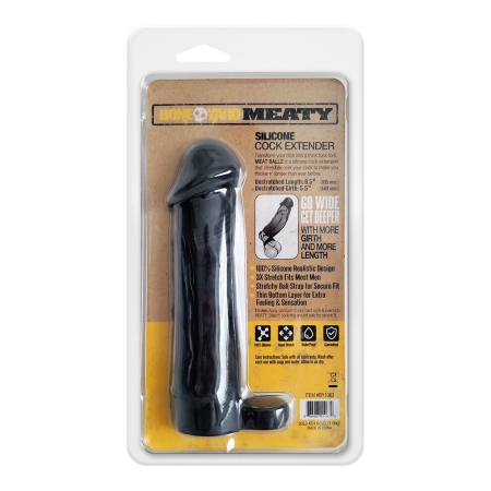 Boneyard Meaty Silicone Extension Sleeve with Support Ring, 2 Inch Add-On