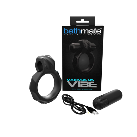 Bathmate Power Ring Vibe Silicone Flexible 4.5 cm Skin-Safe