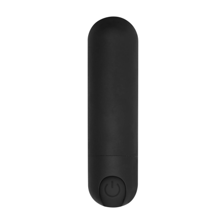 Shots Be Good Tonight Mini Bullet Vibrator 10 Modes Black 7.7cm