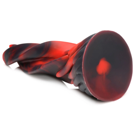 Hell Kiss Silicone Intimate Tongue Machine Red 21 cm Premium Material