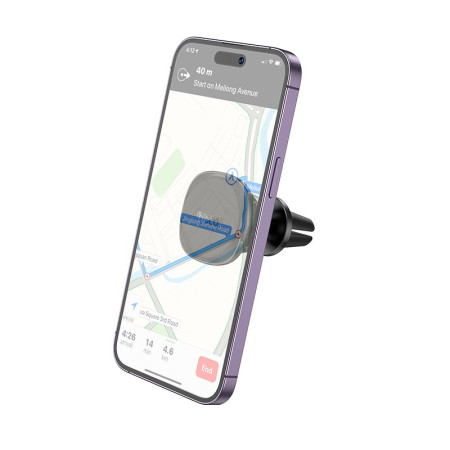 Borofone BH102 automobilinis telefono laikiklis (ventiliacijos angai) juodas