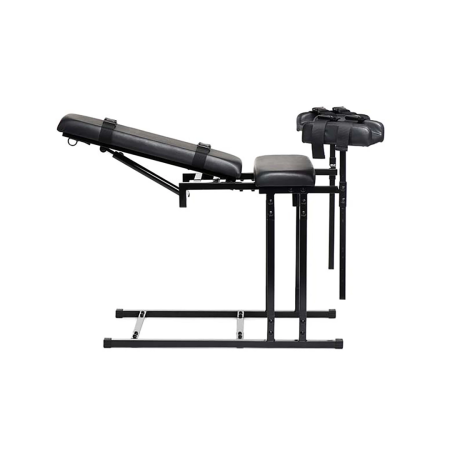 Master Series Adjustable Restraint Chair Heavy Duty Black 199kg