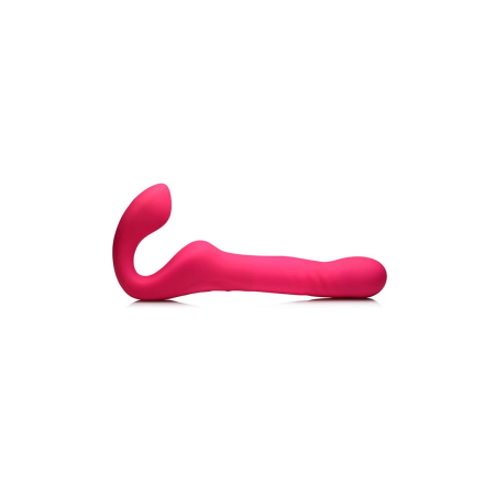 Mighty-Thrust Strapless Dual-Action System with Remote Control, Silicone