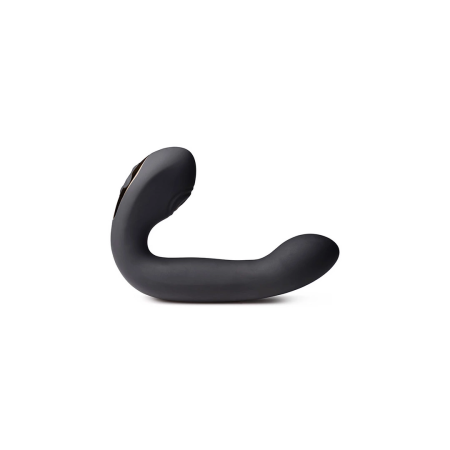 Power Shake Come Hither Silicone Dual-Action Vibrating Device, Pink