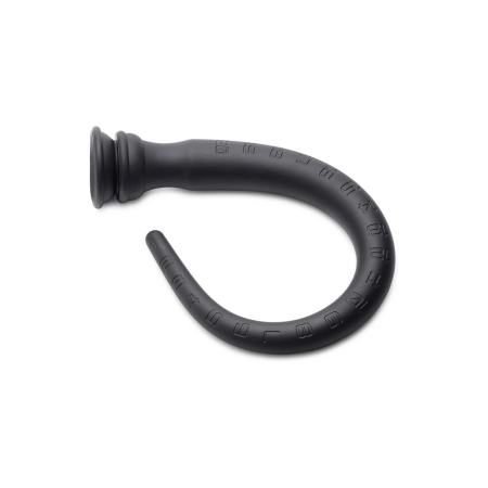 XR Brands Master Series Tapered Silicone Tube 22/56 cm Flexible Black