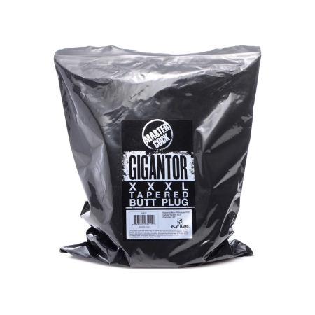 Gigantor XXXL Tapered Plug - Large Size, Phthalate-Free Material
