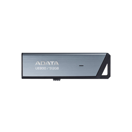 ADATA 512GB USB-C atmintinė UE800 sidabrinė