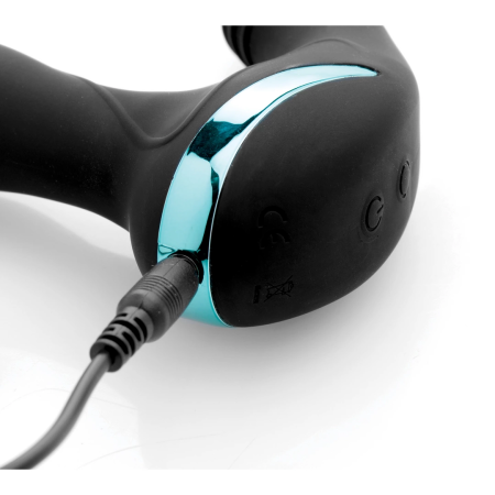 XR Brands Maverick Black Rotating Prostate Wellness Device 6.75" USB