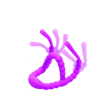 XR Brands Petal Pusher Silicone Intimate Spreader Pink 13cm