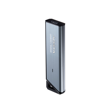 ADATA 512GB USB-C atmintinė UE800 sidabrinė