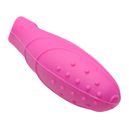 Bang Her Silicone Finger Massager Pink 3in Ergonomic Vibrating System