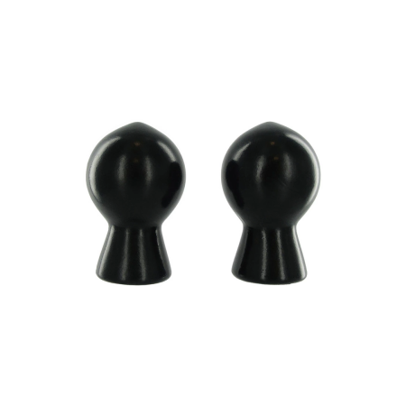 Size Matters Nipple Booster Black Rubber Vacuum System 2.6in