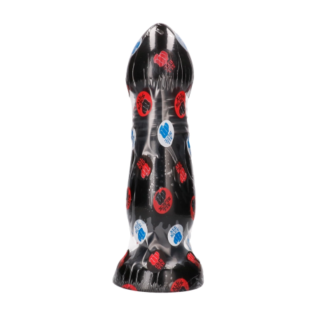 All Black Champagne-Shaped Intimate Plug 27.5 cm Black