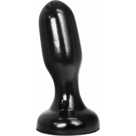 All Black Plug Model 19.5 cm - Smooth Textured Anal Accessory