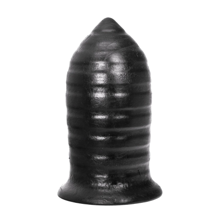 All Black Model 9940 - Intimate Silicone Plug 16 cm Black