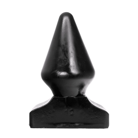 All Black Model 9926 Intimate Plug 23 cm - Textured Black Edition