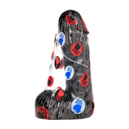 All Black 658 Intimate Training Plug 19 cm Black Silicone